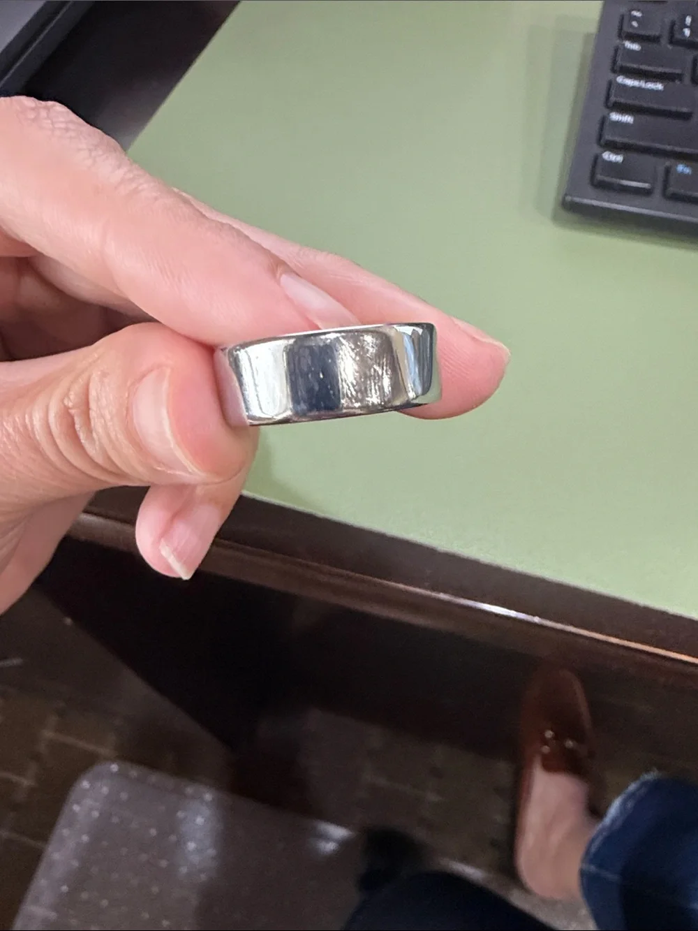 Oura Silver Smart Ring gen 4 Band size 7